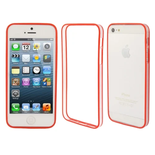 Bumper Transparent IPhone 5/5S -Atelier Mobile bumper transparent iphone 5 5s 10