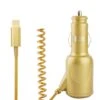 Chargeur Adaptateur Lightning De Voiture IPhone 5/5S Gold/or
