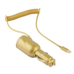 Chargeur Adaptateur Lightning De Voiture IPhone 5/5S Gold/or -Atelier Mobile chargeur adaptateur lightning voiture iphone 5 5s gold or 2