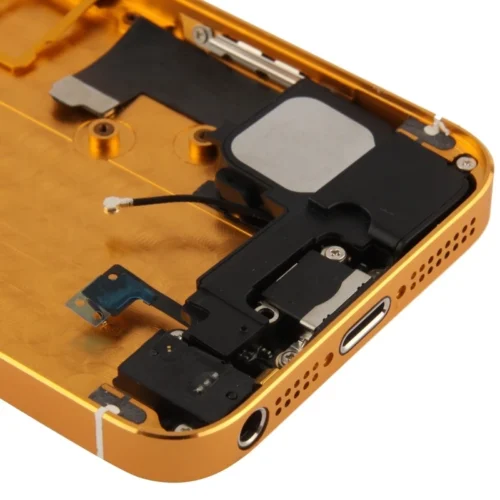 Chassis IPhone 5 Avec Boutons + Ports + Nappes Pré-montés -Atelier Mobile chassis iphone 5 avec boutons ports nappes pre montes 7