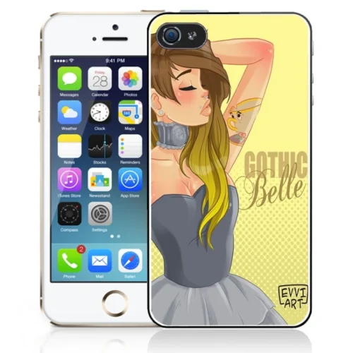Coque IPhone 5 Et 5s Princesses Disney Modernes -Atelier Mobile coque iphone 5 5s princesses disney modernes 2