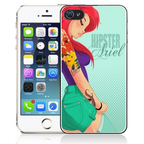 Coque IPhone 5 Et 5s Princesses Disney Modernes -Atelier Mobile coque iphone 5 5s princesses disney modernes 3