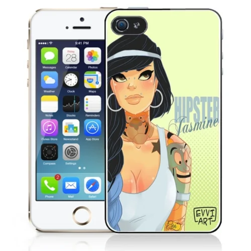 Coque IPhone 5 Et 5s Princesses Disney Modernes -Atelier Mobile coque iphone 5 5s princesses disney modernes 4