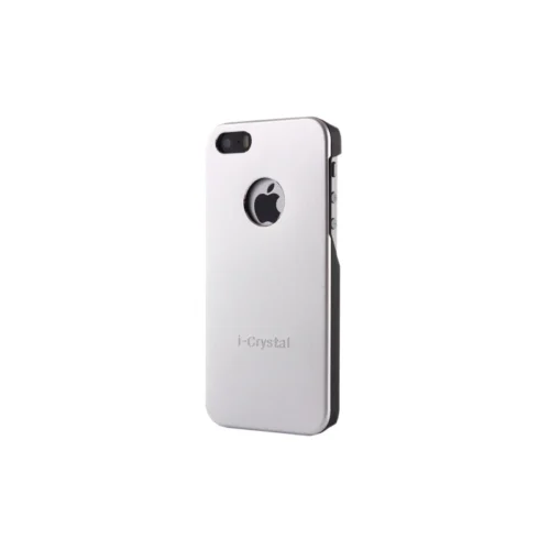 Coque IPhone 5 / 5S / SE I-Crystal - Argent -Atelier Mobile coque iphone 5 5s se i crystal argent 2