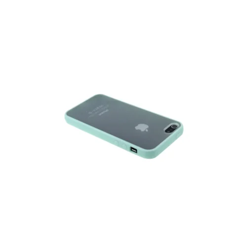 Coque IPhone 5 / 5S / SE Q-case Transparente - Bleu Pale -Atelier Mobile coque iphone 5 5s se q case transparente blanc 2