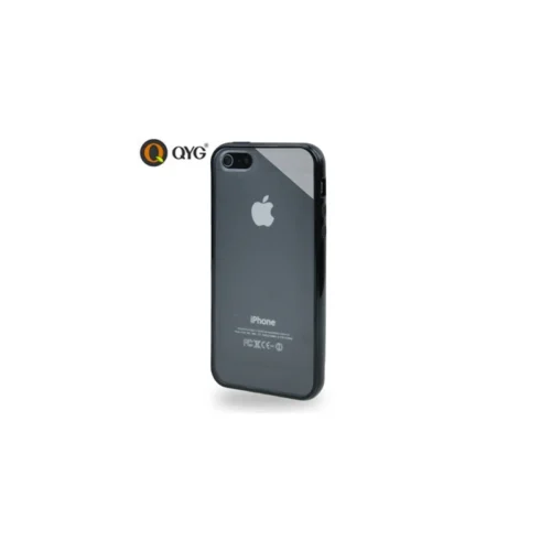 Coque IPhone 5 / 5S / SE Q-case Transparente - Noir