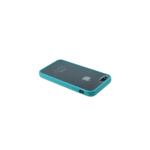 Coque IPhone 5 / 5S / SE Q-case Transparente - Turquoise 5 Coque IPhone 5 / 5S / SE Q-case Transparente - Turquoise -Atelier Mobile coque iphone 5 5s se q case transparente turquoise 2