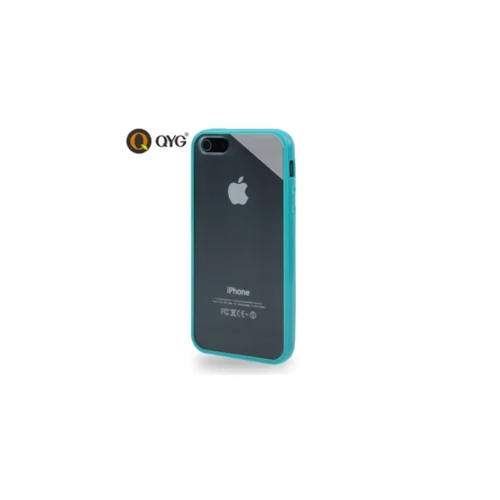 Coque IPhone 5 / 5S / SE Q-case Transparente - Turquoise