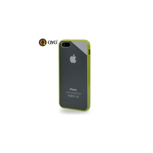 Coque IPhone 5 / 5S / SE Q-case Transparente - Vert