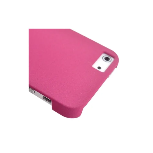 Coque IPhone 5 / 5S / SE Sable Mouvant Givré - Rose -Atelier Mobile coque iphone 5 5s se sable mouvant givre rose 3