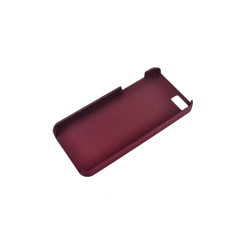 Coque IPhone 5 / 5S / SE Sable Mouvant Givré - Rouge Vin 3 Coque IPhone 5 / 5S / SE Sable Mouvant Givré - Rouge Vin – Image 3