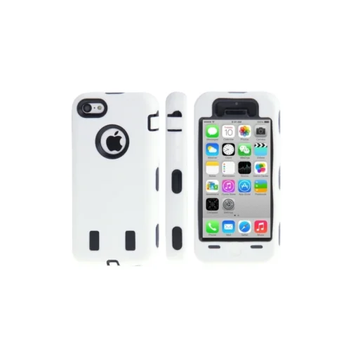 Coque IPhone 5C Anti Dérapante - Blanc