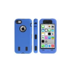 Coque IPhone 5C Anti Dérapante - Bleu