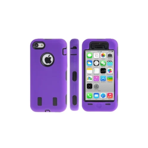 Coque IPhone 5C Anti Dérapante - Violet