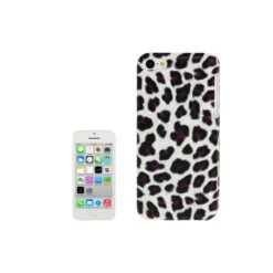 Coque IPhone 5C Léopard - Violet