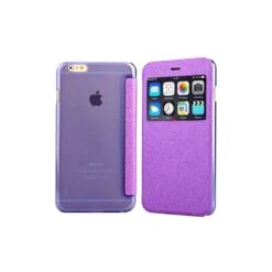 Coque IPhone 6 / 6S à Rabat Fenêtre Porte-cartes - Violet
