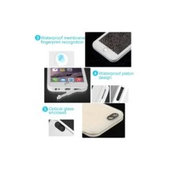 Coque IPhone 6 / 6S Waterproof - Blanc -Atelier Mobile coque iphone 6 6s haweel waterproof blanc 3