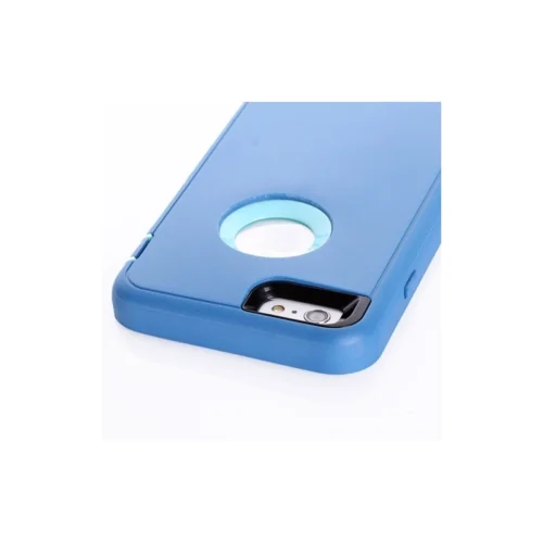 Coque IPhone 6 Plus / 6S Plus Bicolore Anti-choc - Bleu / Bleu Ciel -Atelier Mobile coque iphone 6 plus 6s plus bicolore anti choc bleu bleu ciel 2