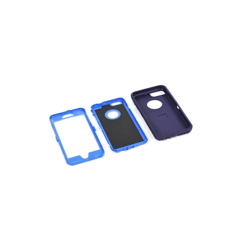 Coque IPhone 6 Plus / 6S Plus Bicolore Anti-choc - Bleu / Bleu Marine 2 Coque IPhone 6 Plus / 6S Plus Bicolore Anti-choc - Bleu / Bleu Marine – Image 2