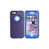 Coque IPhone 6 Plus / 6S Plus Bicolore Anti-choc - Bleu / Bleu Marine