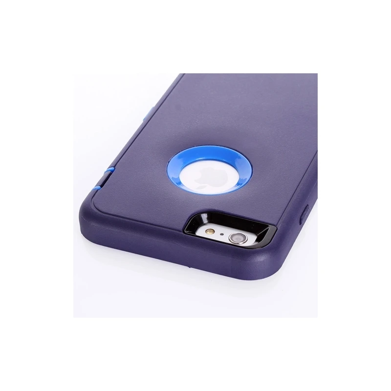 Coque IPhone 6 Plus / 6S Plus Bicolore Anti-choc - Bleu / Bleu Marine 3 Coque IPhone 6 Plus / 6S Plus Bicolore Anti-choc - Bleu / Bleu Marine – Image 3