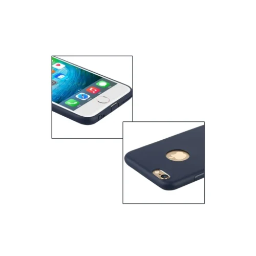 Coque IPhone 6 Plus / 6S Plus TPU - Bleu Marine -Atelier Mobile coque iphone 6 plus 6s plus tpu baseus bleu marine 3