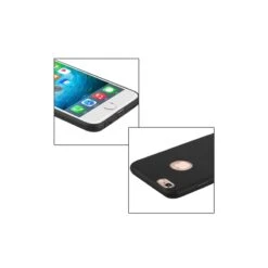 Coque IPhone 6 Plus / 6S Plus TPU - Noir -Atelier Mobile coque iphone 6 plus 6s plus tpu baseus noir 3