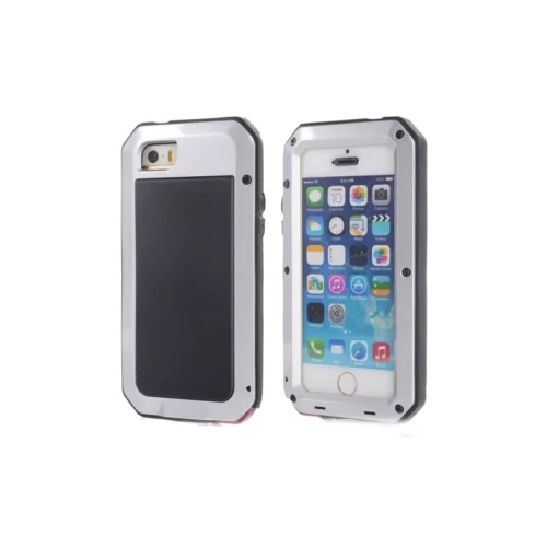Coque IPhone Waterproof Anti-choc 5 / 5S / SE - Argent