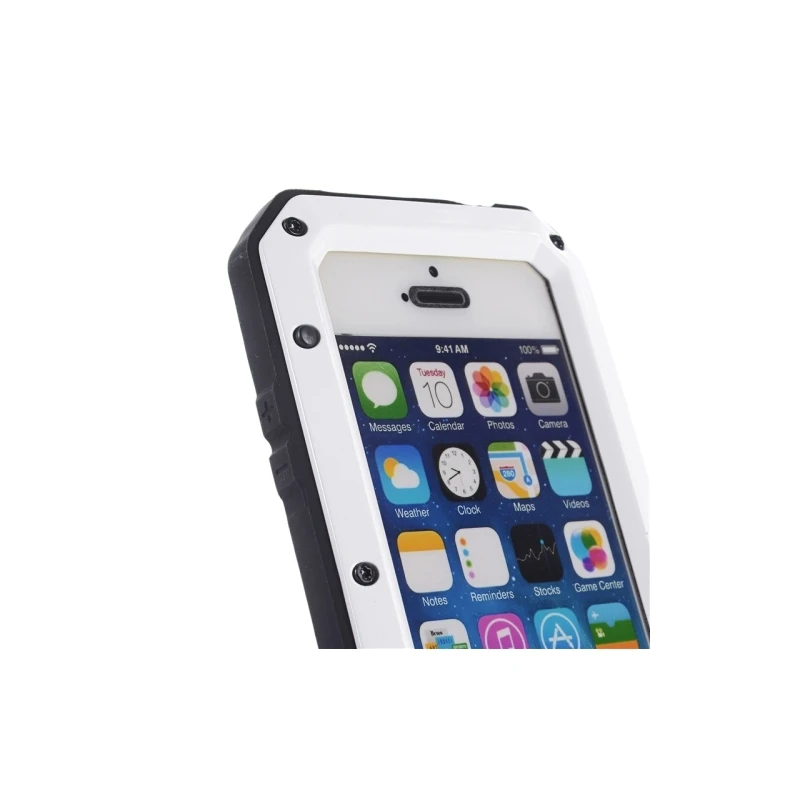 Coque IPhone Waterproof Anti-choc 5 / 5S / SE - Blanc 3 Coque IPhone Waterproof Anti-choc 5 / 5S / SE - Blanc – Image 3