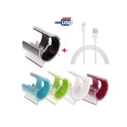 Dock Lightning Color Design + Câble Pour IPhone 5