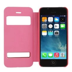 Etui Cuir Double View IPhone 5 Et 5S -Atelier Mobile etui cuir double view iphone 5 5s 11