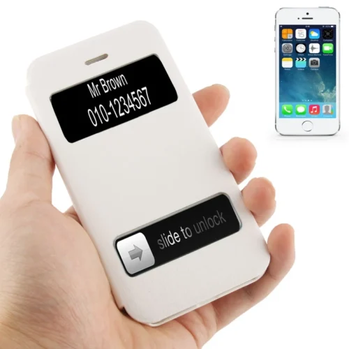 Etui Cuir Double View IPhone 5 Et 5S -Atelier Mobile etui cuir double view iphone 5 5s 15