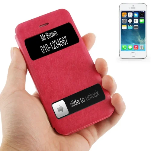 Etui Cuir Double View IPhone 5 Et 5S -Atelier Mobile etui cuir double view iphone 5 5s 8