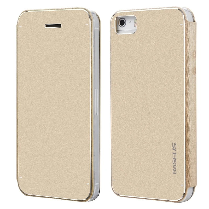 Etui IPhone 5 Et 5S Flip En Aluminium Brossé 2 Etui IPhone 5 Et 5S Flip En Aluminium Brossé – Image 2