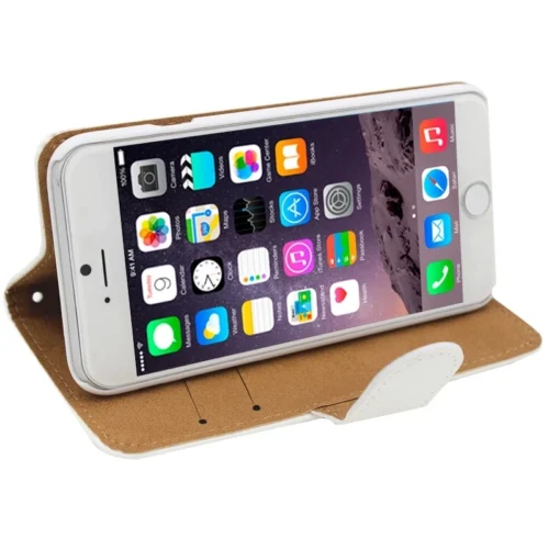 Housse Cuir Fée Strass IPhone 6 Plus / 6S Plus -Atelier Mobile housse cuir fee strass iphone 6 plus 3