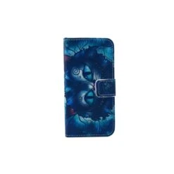 Housse IPhone 5 / 5S / SE Porte-cartes Intégré "Alice Au Pays Des Merveilles" – Bleu