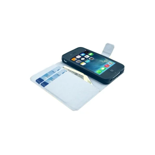 Housse IPhone 5C Rabat Porte-cartes Intégré Motif "paris" - Gris -Atelier Mobile housse iphone 5c rabat porte cartes integre motif paris gris 2