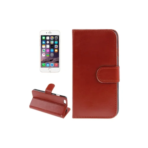 Housse Porte-Cartes En Cuir IPhone 6 Et 6S - Marron