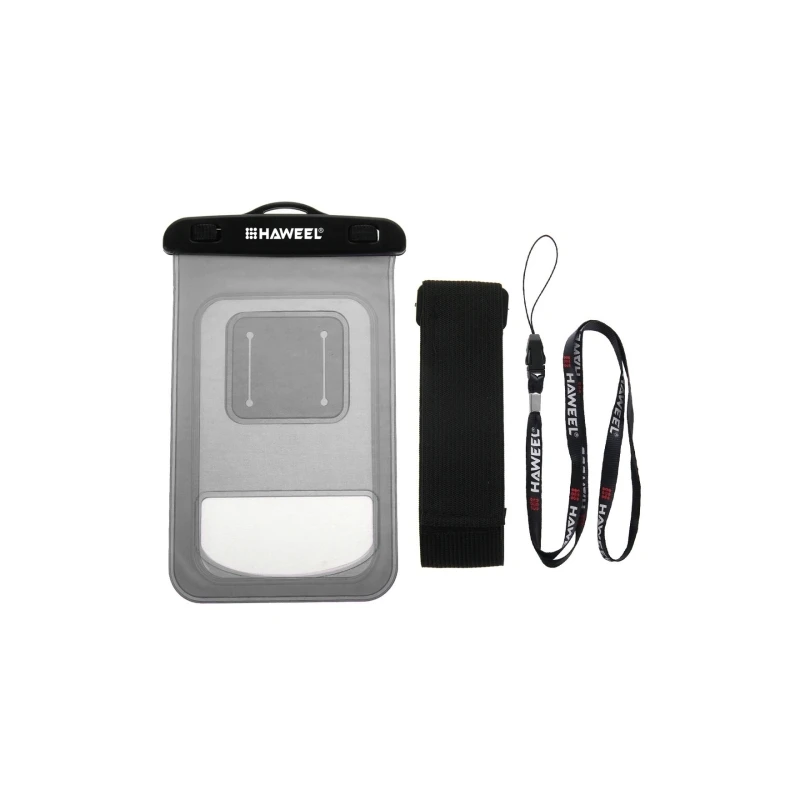 Housse Waterproof IPhone 5 / 5S / SE HAWEEL Transparente - Noir 2 Housse Waterproof IPhone 5 / 5S / SE HAWEEL Transparente - Noir – Image 2