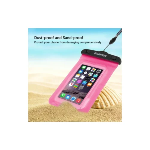 Housse Waterproof IPhone 5 / 5S / SE HAWEEL Transparente - Rose 7 Housse Waterproof IPhone 5 / 5S / SE HAWEEL Transparente - Rose -Atelier Mobile housse waterproof iphone 5 5s se haweel transparente rose 3