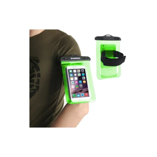 Housse Waterproof IPhone 5 / 5S / SE HAWEEL Transparente - Vert -Atelier Mobile housse waterproof iphone 5 5s se haweel transparente vert 2