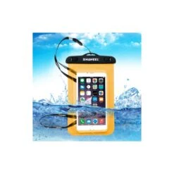 Housse Waterproof IPhone 5C Transparente - Orange