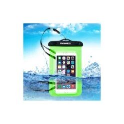 Housse Waterproof IPhone 5C Transparente - Vert