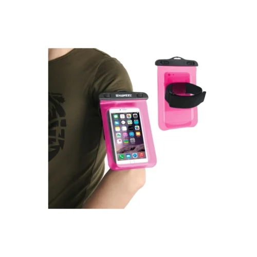 Housse Waterproof IPhone 6 / 6S Transparente - Rose -Atelier Mobile housse waterproof iphone 6 6s haweel transparente rose 2