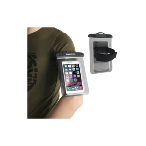 Housse Waterproof IPhone 6 / 6S Transparente - Noir -Atelier Mobile housse waterproof iphone 6 6s haweel transparentr noir 1 2