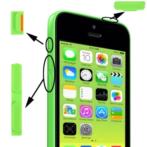Kit Boutons De Remplacement IPhone 5C