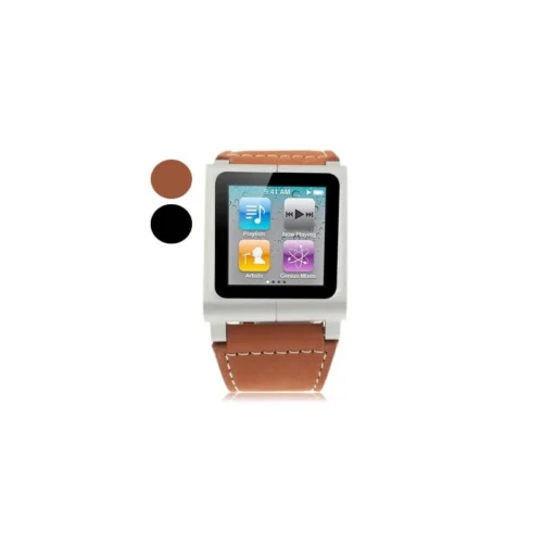 Montre En Cuir Pour IPod Nano 6