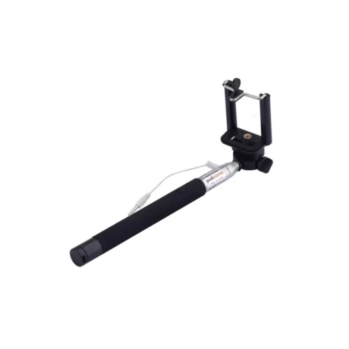 Perche à Selfie Extensible Avec Bouton Intégré - Longueur 1m 12 Perche à Selfie Extensible Avec Bouton Intégré - Longueur 1m -Atelier Mobile perche selfie extensible bouton integre 1m 2