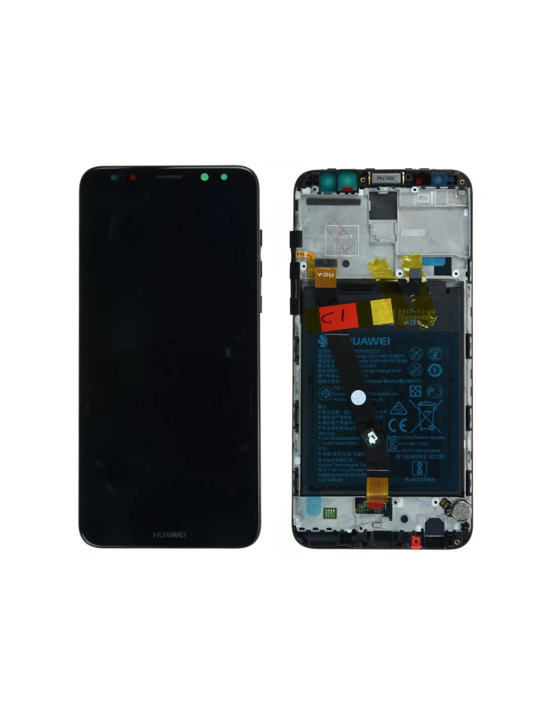 Réparation Vitre / écran Cassé HUAWEI Mate 10 Lite - RNE-L21 1 Réparation Vitre / écran Cassé HUAWEI Mate 10 Lite - RNE-L21