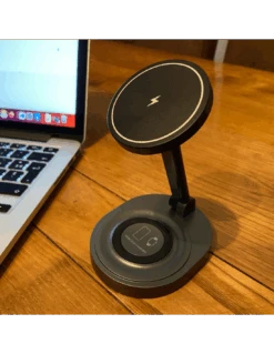 Support De Recharge Magsafe 2 En 1 - Chargez Et Exposez Vos Appareils Avec Élégance